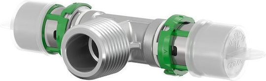 Comap Тау Фитинг Gz Пресован Мултискин Месингов Калайдисан 20x1/2x20