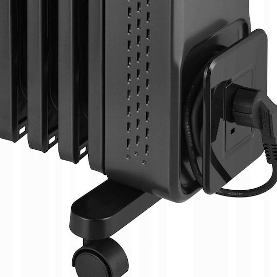 Sencor Конвектор Подов 2400W с Електронен Термостат 66x24.5cm Черен