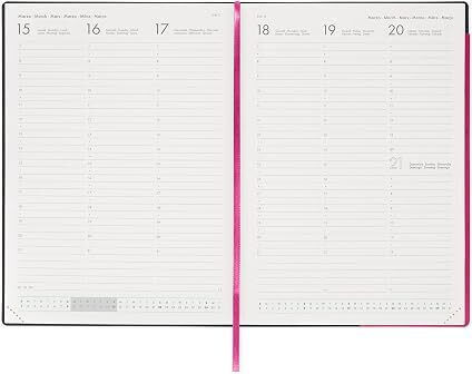 Legami Milano Botanical Седмична Агенда 2027 Зелена 19.5x26.5см.
