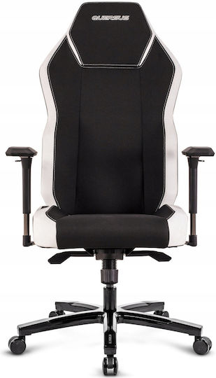 Quersus Scaun de birou cu Brațe Reglabile Pearl White