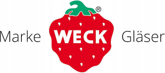 Weck Set of 12 General Use Vases with Airtight Lid Glass Transparent 165ml 12 Pieces