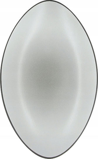 Revol Oval Porcelain Grey Serving Platter 35x22.3cm