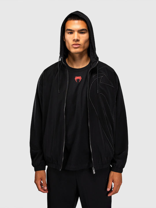 Hooded Cardigan Black