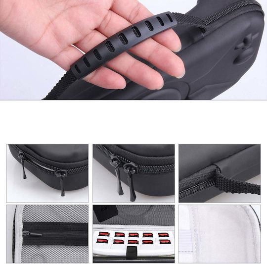 Strado Controller Hülle Nintendo Switch 2 2025 Karten Kabel Antikräftung Schwarz Schutzbasis