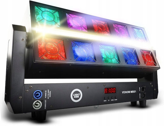 Light4me Лъч LED DMX RGBW Червен