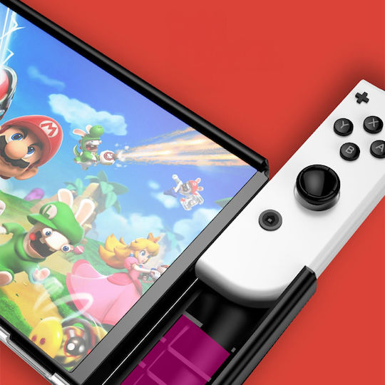 Strado Hülle Nintendo Switch 2 2025 Leichte Gaming Verbessert Griff Schwarz Schutzständer
