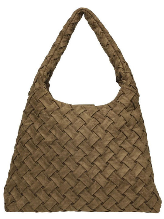 Brhianon Women's Shoulder Bag Khaki