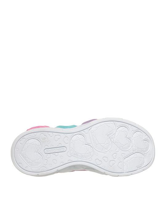 Heart Lights Kinder Sneaker mit Lichtern Lila