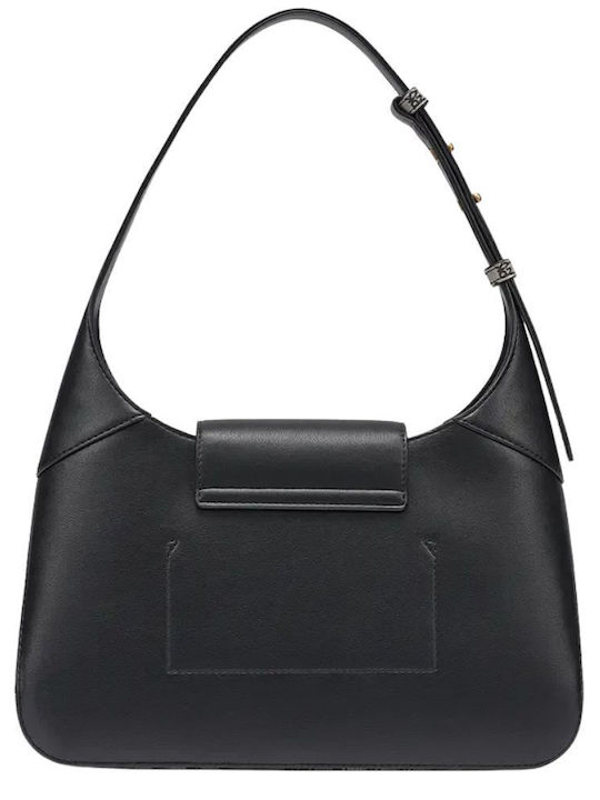 Avril Women's Flap Bag Black / Gold