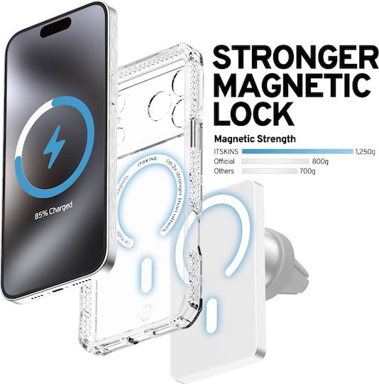 ITSkins Hybrid Back Cover Transparent for iPhone 18 / 17 Pro