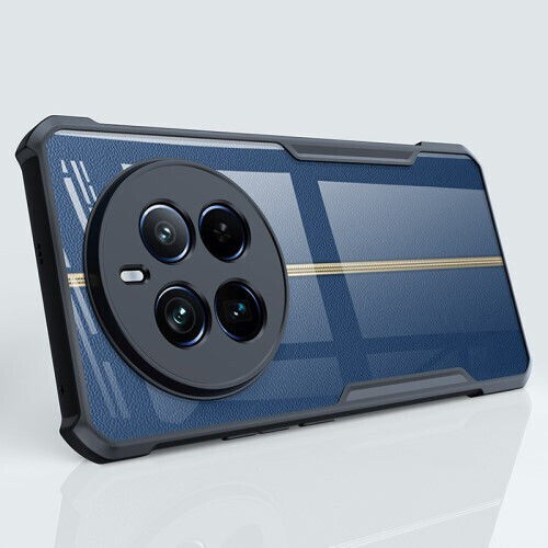 Xundd Back Cover Silicone Plastic Black Realme 12 Pro