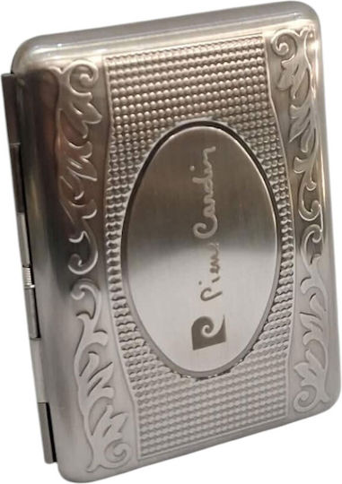 Метална табакерка Pierre Cardin Сребриста 10х9x2cm 99201-100