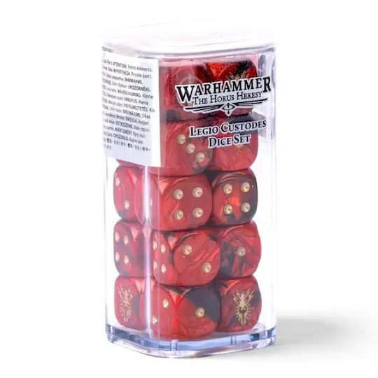 Set de zaruri Warhammer Horus Heresy Legio Custodes