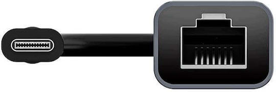 Unitek Gigabit Ethernet Адаптер за мрежа USB-C с кабелна Ethernet връзка