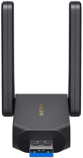 Мрежова карта Mercusys Ma86xh Wifi6e USB адаптер Axe5400 2 4GHz 5GHz 6GHz USB3.0