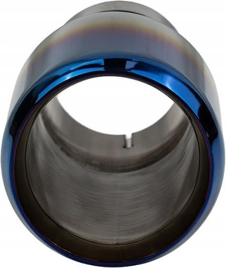 Poujoulat Kaminrohr Auslass Typ:25 89mm Eingang 70mm Poliert Burn
