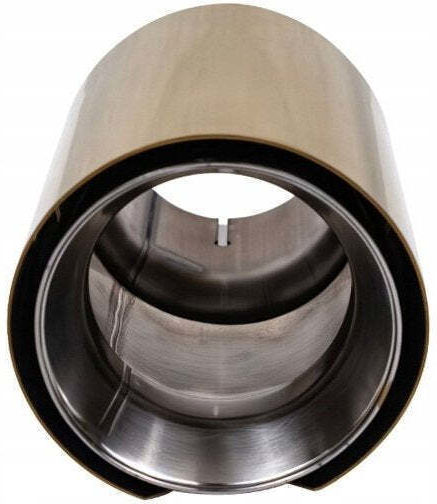 Poujoulat Kaminrohr Abschluss Typ 51 89mm Eingang 76mm Gold Satin