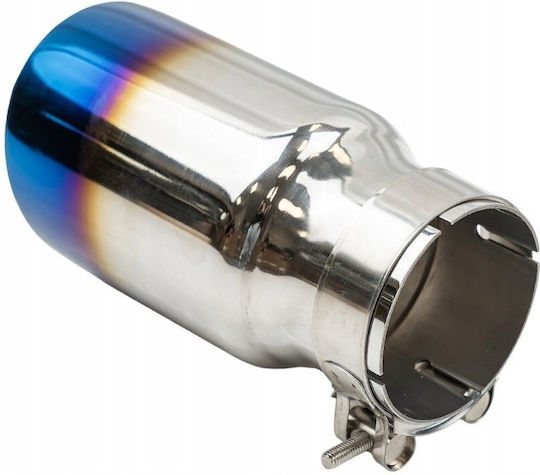Poujoulat Kaminrohr Abschluss Typ 23 89mm Eingang 76mm Glänzend Burn