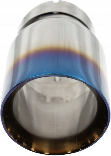 Poujoulat Kaminrohr Abschluss Typ 23 89mm Eingang 76mm Glänzend Burn