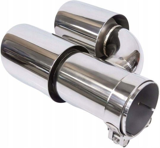 Poujoulat Kaminrohr Abschluss Typ: 28 101mmx2 Eingang 70mm Set