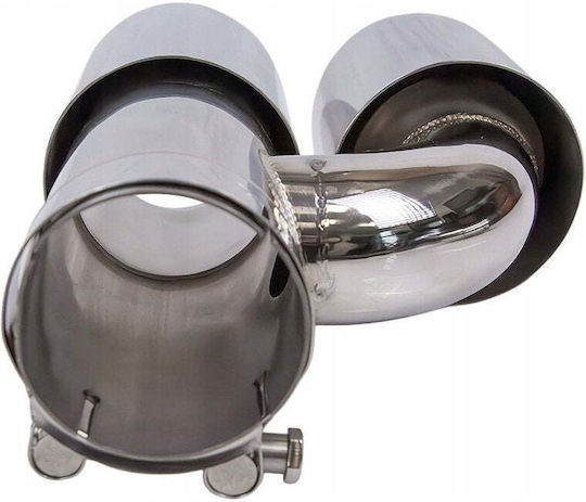 Poujoulat Kaminrohr Abschluss Typ: 28 101mmx2 Eingang 70mm Set