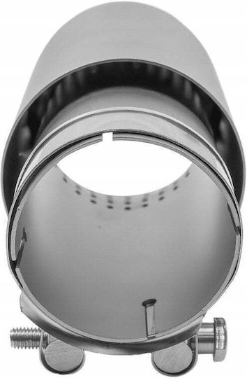 Poujoulat Kaminrohr Auslass Typ:17 89mm Eingang 70mm Satin