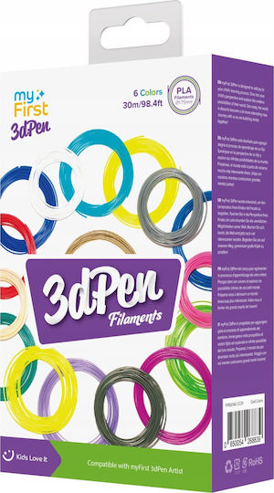 myFirst PLA 3D Drucker Filament 1,75mm Marineblau 0,015kg