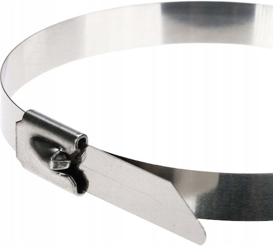 Delta Metallische Kabelbinder 450mmx7.9mm (100 Stück)