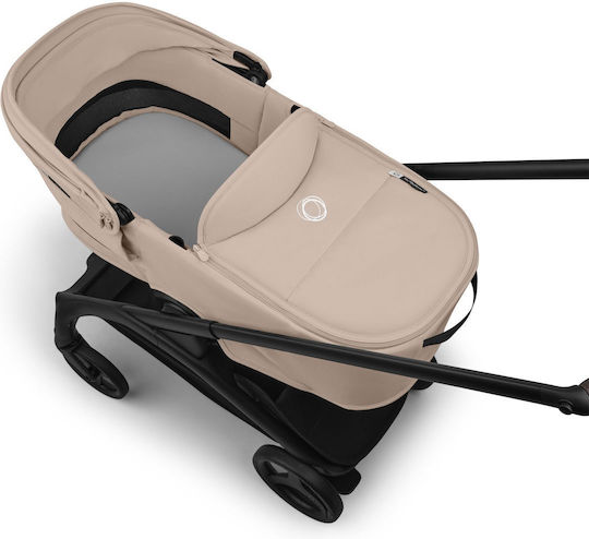Bugaboo Dragonfly Plus 2 in 1 Baby Stroller Suitable for Newborn Black/Desert Taupe