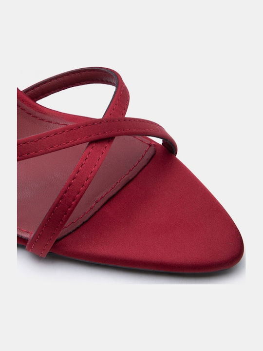 Sandale Elegante Damă Burgundy