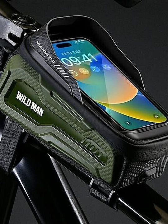 Wildman Gears Wildman Чанта За Рамка На Велосипед 1л Зелен
