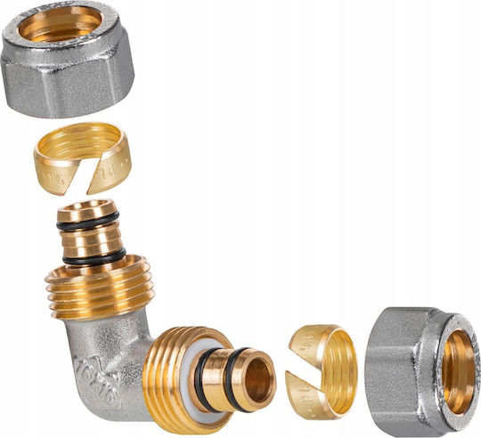 Comap Pipe Elbow Fitting Multilayer Pipe 16mm