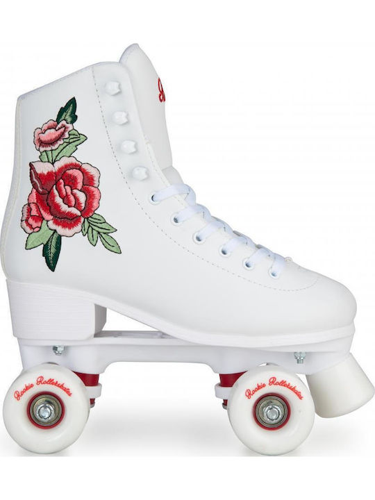 Rookie Roller Skates Inline Rollers Weiß Erwachsene/Kinder