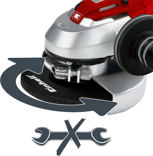 Einhell TE-AG 125 CE Ъглошлайф 125mm Електрически 1100W с Регулиране на Оборотите