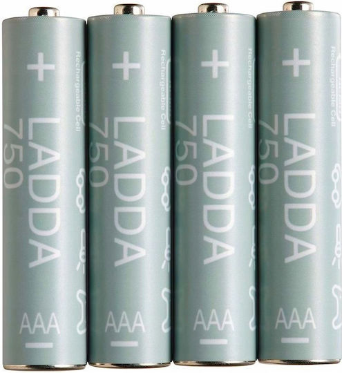 Varta Rechargeable Batteries AAA Ni-MH 750mAh 1.2V 4pcs