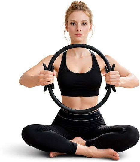Fitpaddy Pilates Ring 38cm Black Pring01bk