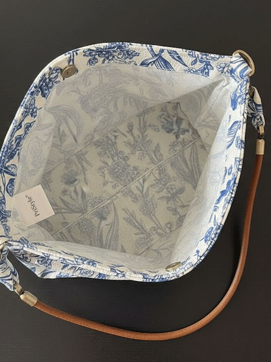 Geantă Shopper Dama din Piele Albă