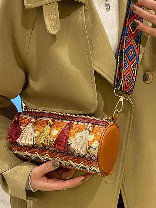 Damentasche Schulter Crossbody Orange