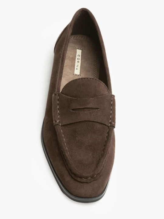 Γυναικεία Loafers σε Καφέ Χρώμα