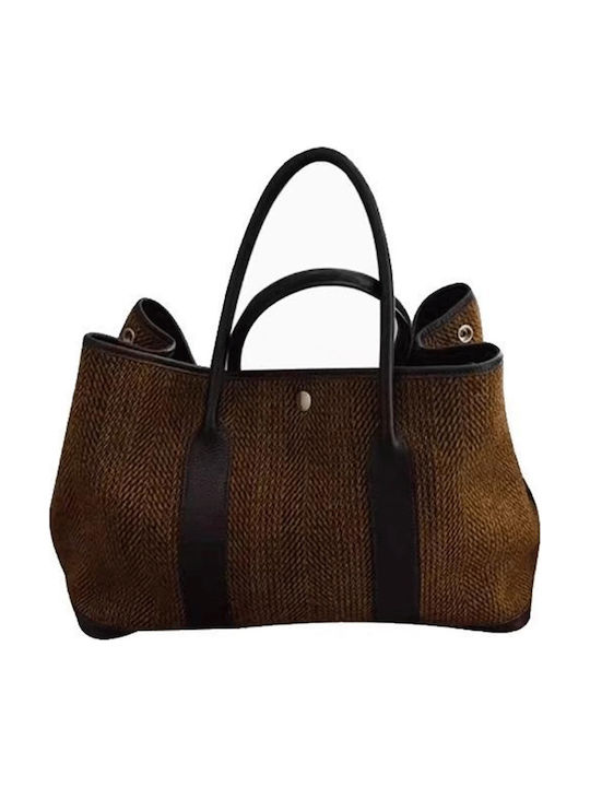 Γυναικεία Shopper Τσάντα Καφέ