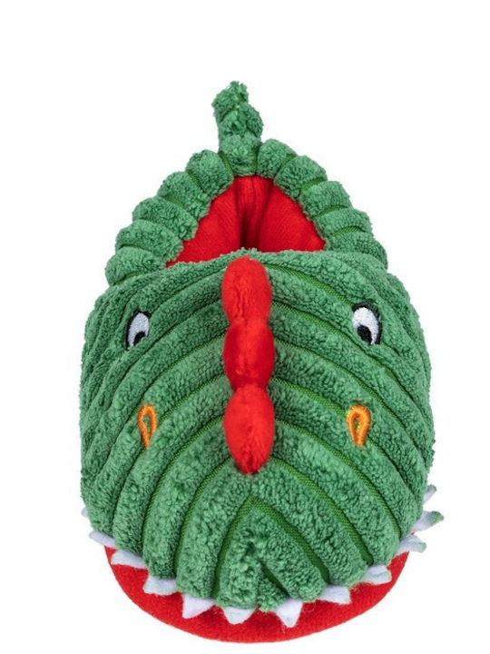 Fun Socks Kids' Slipper Socks Green