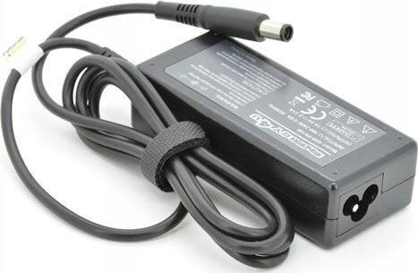 Energy4U Зарядно Устройство За Лаптоп 45W 19.5V 2.31A За Dell Със Свалящ Се Кабел За Захранване И С Комплект От Накрайници