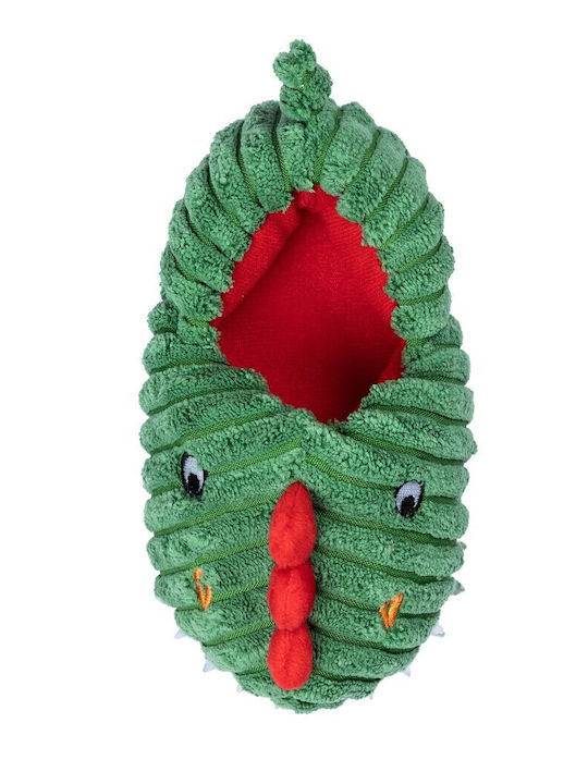 Fun Socks Kids' Slipper Socks Green