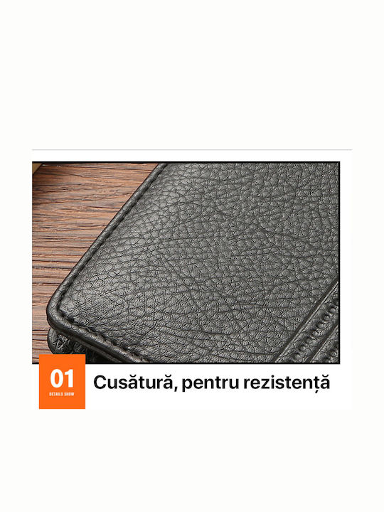 Portofel Bărbătesc din Piele Negru