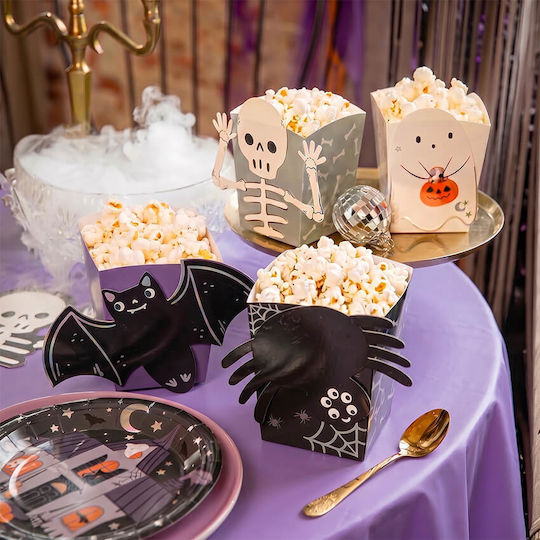 Popcorn Boxes Spooky Friends 4 Pieces