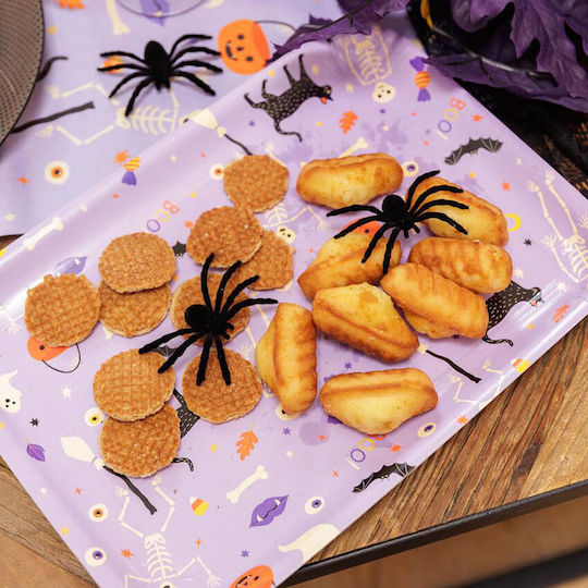 Lilac Paper Platters Halloween Designs 3 Pieces