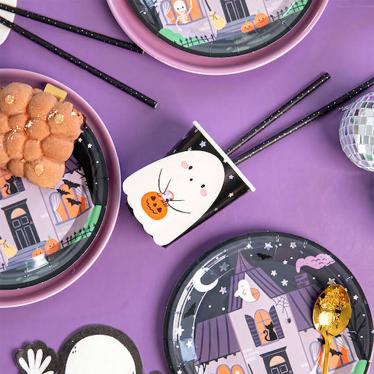 Paper Glasses Spooky Friends 6 Pieces