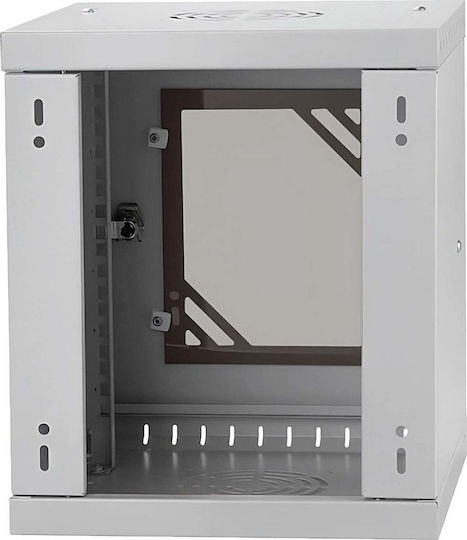 Stalflex Wandmontierter Rack-Schränke 6U 29,2x30x30cm Graues
