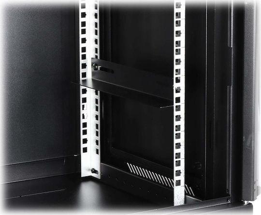 Delta Wandmontierte Rack-Schranke 27U Schwarze EPRADO-R19-27U/600-BLUE