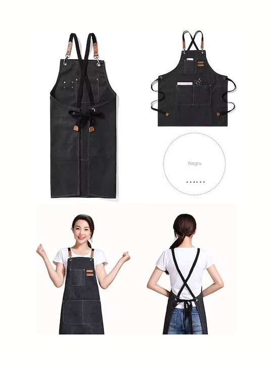 Waterproof Blue Kitchen Apron